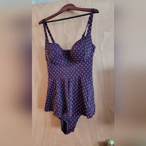 Torrid retro one-piece swimwear